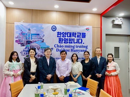 Gặp gỡ trường Đại học Hanyang ngày 27.03.2024
