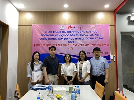 Gặp gỡ Trường ĐH Joongbu cùng Trung tâm Du học Hàn Quốc Hiast 
