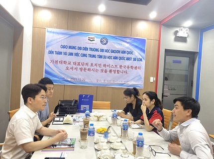 Gặp gỡ Trường ĐH Gachon ngày 22.12.2023