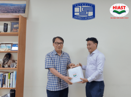 Du Học Hiast Liên Kết Hợp Tác Với Đại Học Catholic Hàn Quốc