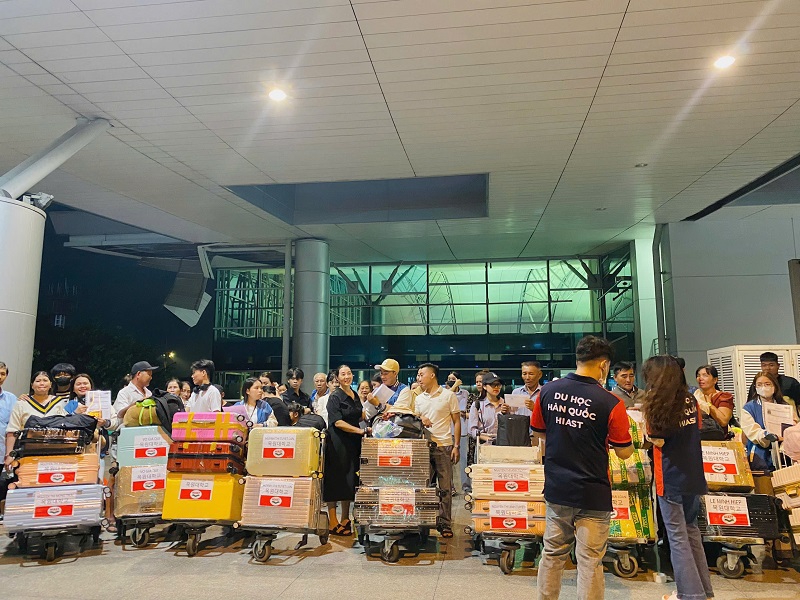 Học viên Du học Hiast đi Du học Hàn Quốc Ngày 04.09.2024