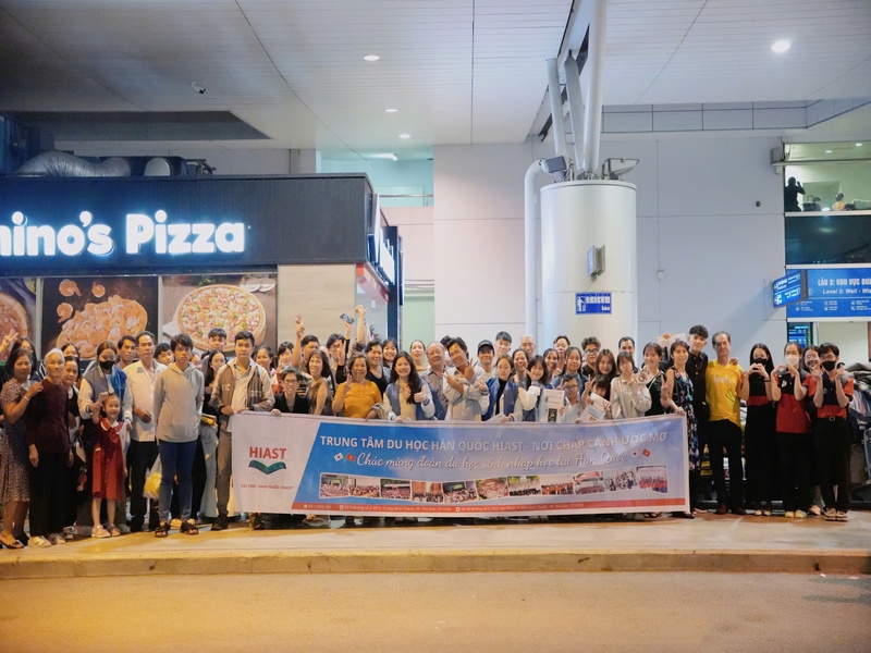 40 Bạn Học Viên Du Học Hiast Đi Du Học Hàn Quốc Ngày 09.12.2024