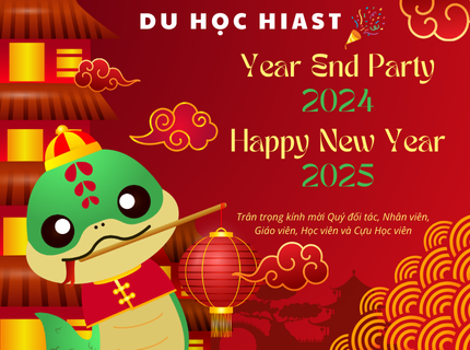 Tiệc Tất Niên Du Học Hiast Ngày 18.01.2025