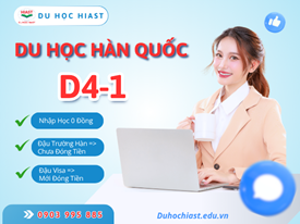 Chương Trình Du Học Hàn Quốc D4-1 | Du Học Hiast